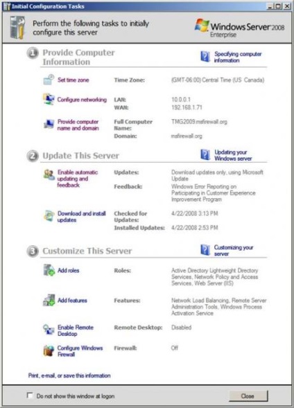 Instalarea gateway-ului de gestionare a amenințărilor în prim plan (front-end tmg) beta 1