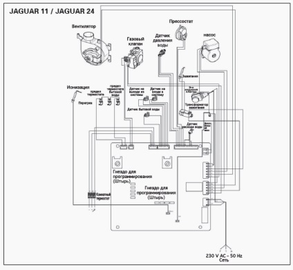 Instalarea și instalarea cazanului vor purta jaguar