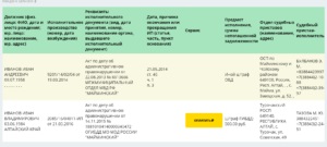 Aflați datoriile FSS pe site-ul oficial al executorilor judecătorești, ip sau ooo