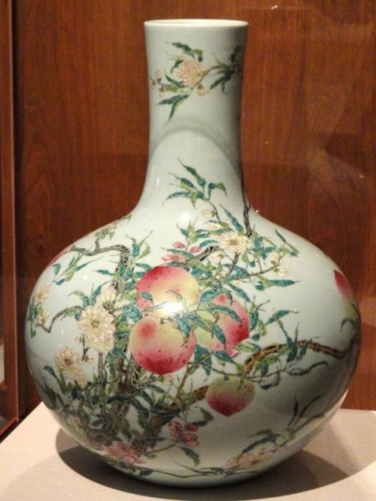 Váza kínai - gyönyörű belső dekoráció