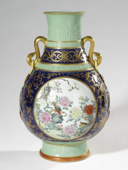 Váza kínai - gyönyörű belső dekoráció