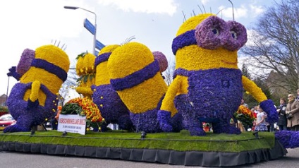 Expoziție de flori în Olanda