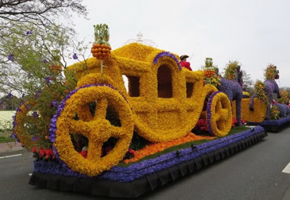 Expoziție de flori în Olanda