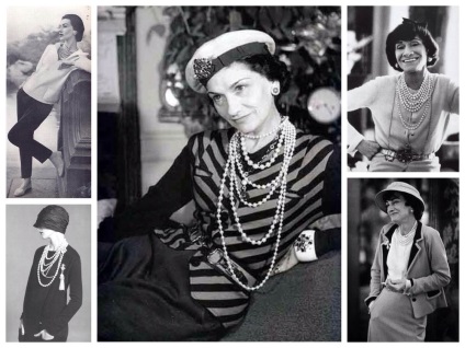 Tricotate Coco Chanel și Carla Campfeld tendințele stilului moderne tricotate chanel de moda -