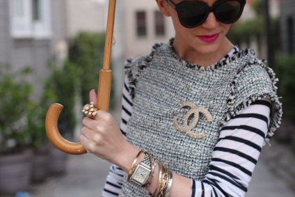 Tricotate Coco Chanel și Carla Campfeld tendințele stilului moderne tricotate chanel de moda -