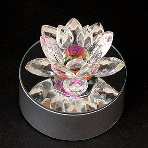 Misto de cristal lotos de feng shui