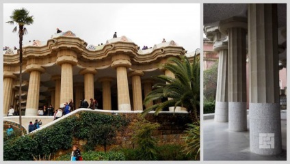 Antonio Gaudi mândru de Barcelona, ​​un ingenios arhitect spaniol de la începutul secolului al XX-lea
