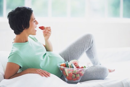 A terhesség és az étrend nem, de szükséges!