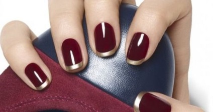 Bordeaux Shellac idei de design foto, costul de gel-lac