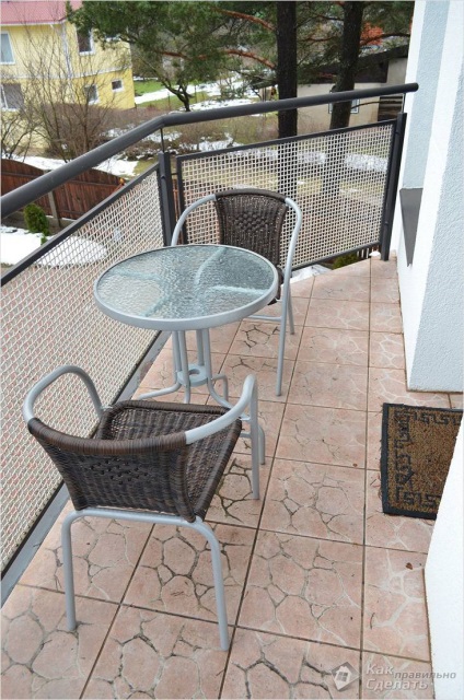Cum să acoperiți podeaua pe balcon - podeaua de pe balcon (fotografie)