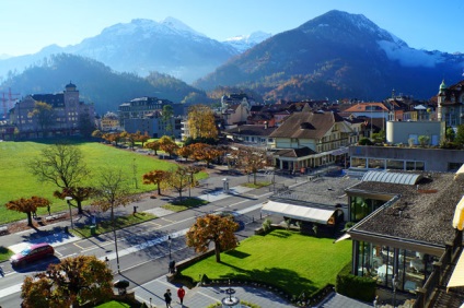 Ce să vezi în Elveția, Interlaken, știu în străinătate