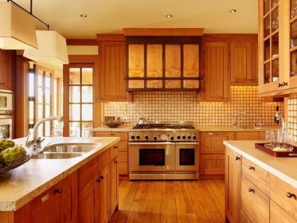 Soluții color pentru bucătărie - repararea și decorarea apartamentului
