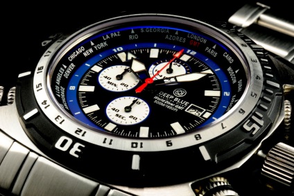 Deep blue albastru diver gmt ceasuri de scufundare ieftine din America