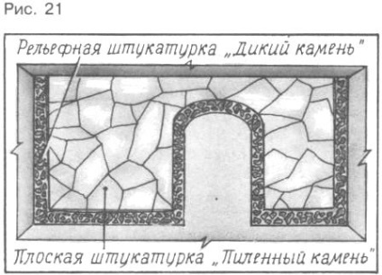 Tencuiala decorativa