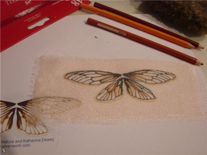 Egy pillangóművészt készítünk - kézzel készített, kézzel készített