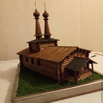 Facem o biserică miniaturală în tractul introductiv-borisovka - târg de maeștri - manual, manual