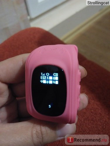 Ceas pentru copii cu un tracker GPS q50 smart baby watch - 