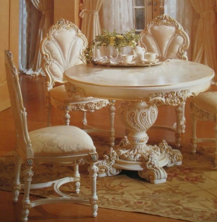 Design interior în stil rococo toate detaliile de la decor la accesorii