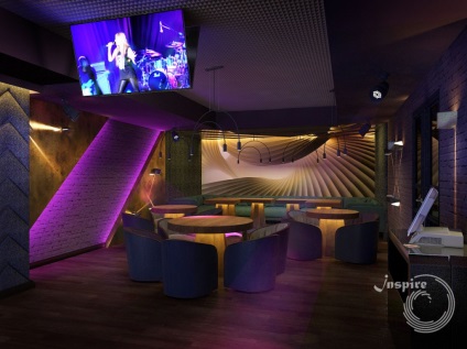 Proiectare proiect karaoke - dezvoltarea proiectului de design karaoke club, fotografie de obiecte gata, inspiregroup