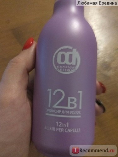 Elixir pentru părul plăcut constant 12v1 - «de neînlocuit, dacă știți cum să îl folosiți corect»,