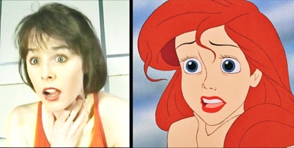 Emoțiile și mișcările actorilor reali, din care Ariel și Printul Erik de la Disney -