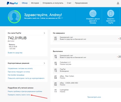 Fishisfast cum să eliminați limitele pentru tranzacțiile pentru un cont paypal