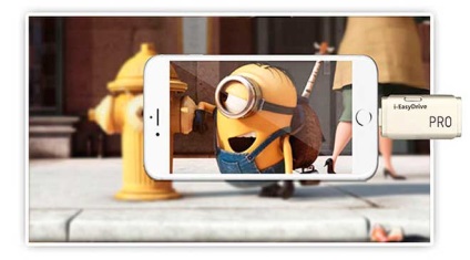 Unitate flash pentru descrierea, fotografia, caracteristicile și dispozitivele suportate de iPhone