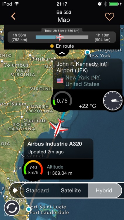 Flighthero - bord de aeroport - tracker de zbor