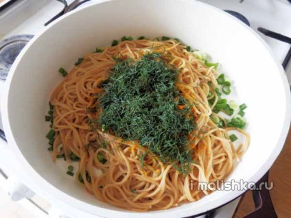 Hrană de spaghete
