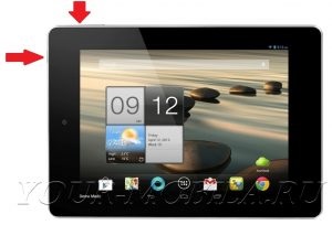 Hard reset acer a1-811 iconia tab - скидання налаштувань