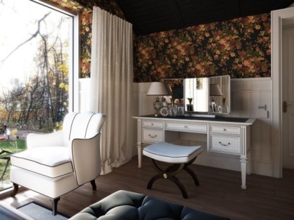 Idei pentru decorarea boudoirului - cea mai feminină cameră - exclusiv pe