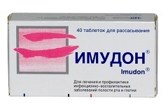Imudon - tanácsadás tabletta, analóg, felülvizsgálat, ár