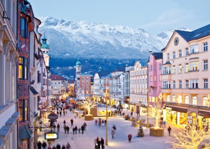 Innsbruck városa egy síruhában vagy a Habsburg-dinasztia középkori bölcsőjében