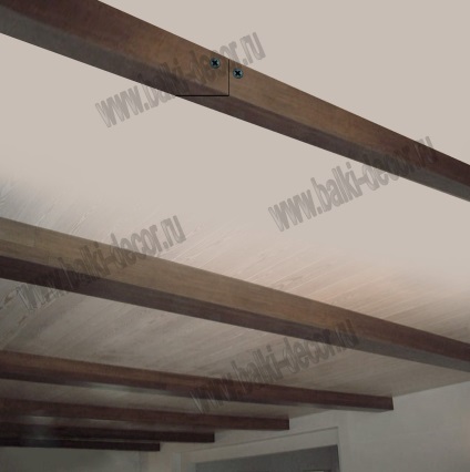 Instrucțiuni de instalare pentru grinzi decorative din poliuretan în interior, pe tavan