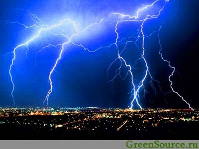 Surse de energie - furtuni (fulgere) - energie curată