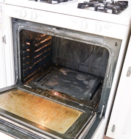 Cum să curățați rapid și fără efort bucătăria de gaz și cuptorul de contaminanți dificili