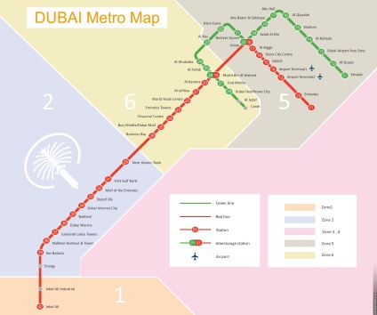 Cum se ajunge de la aeroport la Dubai