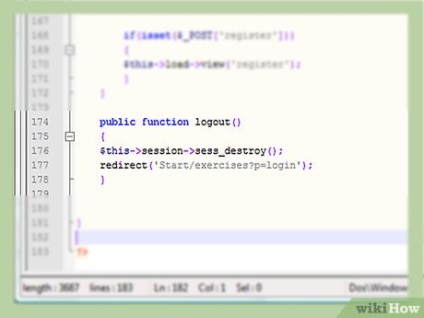 Cum se creează un script simplu pentru php pe php