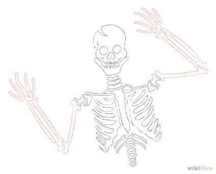 Cum de a desena un schelet uman