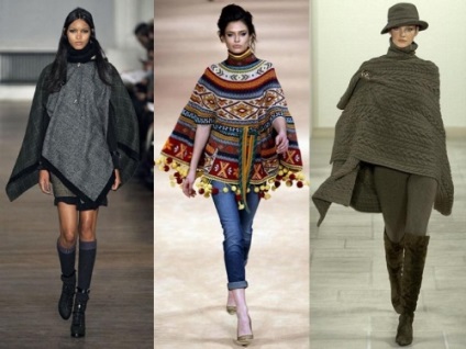 Cum să poarte o mantie sau cel mai simplu mod de a arăta la modă