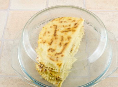 Cum să gătești tortilla din Dagestan cu brânză și cartofi de mirare, bucătăria caucaziană