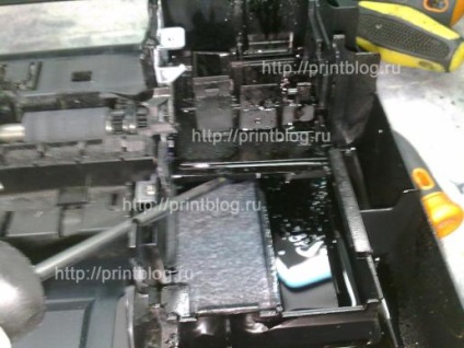 Cum să dezasamblați hp deskjet f2180, f380, psc 1200 - blog despre repararea magazinelor online de imprimante