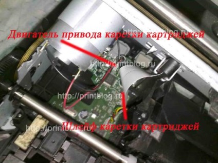 Cum să dezasamblați hp deskjet f2180, f380, psc 1200 - blog despre repararea magazinelor online de imprimante