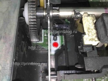 Cum să dezasamblați hp deskjet f2180, f380, psc 1200 - blog despre repararea magazinelor online de imprimante