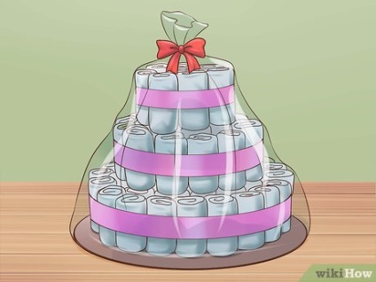 Cum sa faci un tort din scutece