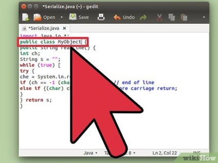 Cum de a serializa un obiect în java
