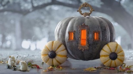 Hogyan kell díszíteni egy sütőtök Halloween