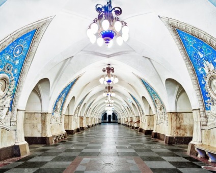 Cum arată stațiile de metrou din Moscova atunci când nu există oameni în ele - interesant și distractiv!