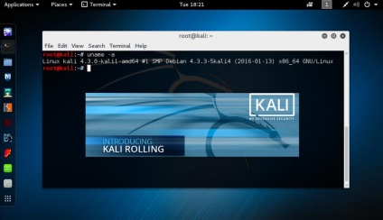 Kali linux rolling kiadás megjelent, defconru