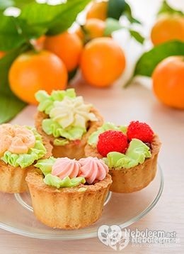 Conținutul caloric al prăjiturilor, varietăților de umplutură și aluatului